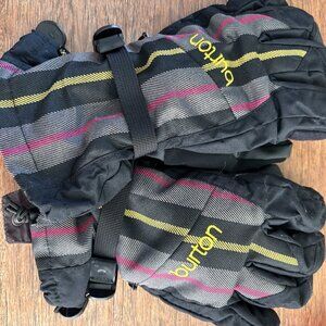 Burton mens Medium gloves + liner